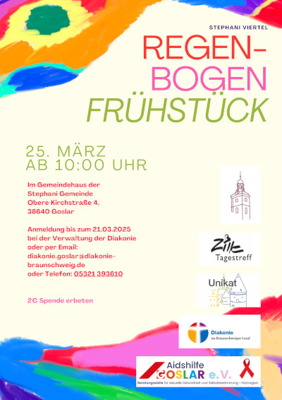 Regenbogenfrühstück