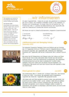 wir informieren 2019